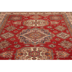 Tappeto Kazak Fine Pakistan 257x316 Rosso Crema