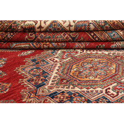 Tappeto Kazak Fine Pakistan 257x316 Rosso Crema