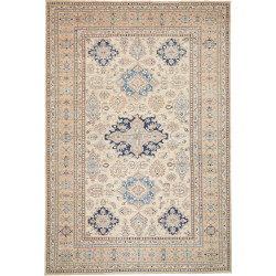 Rug Kazak Fine Pakistan 271x396 Cream Beige Nav