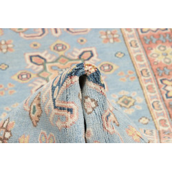 Rug Kazak Afghanistan 86x281 Sky Blue Salmon Pi