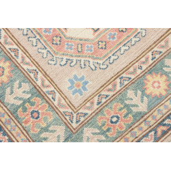 Rug Kazak Afghanistan 82x295 Beige Turquoise Bl