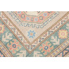 Rug Kazak Afghanistan 82x295 Beige Turquoise Bl