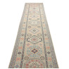 Rug Kazak Afghanistan 83x388 Beige Light Blue D