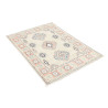Rug Kazak Afghanistan 94x138 Beige Pink Dark Bl