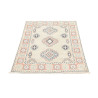 Rug Kazak Afghanistan 94x138 Beige Pink Dark Bl