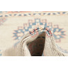 Rug Kazak Afghanistan 94x138 Beige Pink Dark Bl
