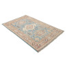 Tappeto Kazak Afghanistan 118x188 Blu Cielo Ros
