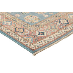 Tappeto Kazak Afghanistan 118x188 Blu Cielo Ros