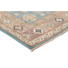 Tappeto Kazak Afghanistan 118x188 Blu Cielo Ros