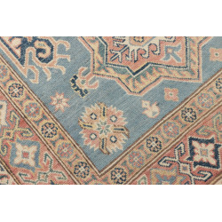Tappeto Kazak Afghanistan 118x188 Blu Cielo Ros