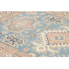 Tappeto Kazak Afghanistan 118x188 Blu Cielo Ros