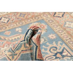 Tappeto Kazak Afghanistan 118x188 Blu Cielo Ros