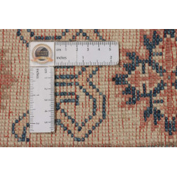Tappeto Kazak Afghanistan 118x188 Blu Cielo Ros