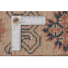 Tappeto Kazak Afghanistan 118x188 Blu Cielo Ros
