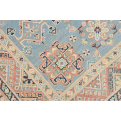 Tappeto Kazak Afghanistan 120x181 Azzurro Cielo