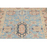Tappeto Kazak Afghanistan 120x181 Azzurro Cielo