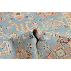 Tappeto Kazak Afghanistan 120x181 Azzurro Cielo
