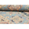 Tappeto Kazak Afghanistan 120x181 Azzurro Cielo