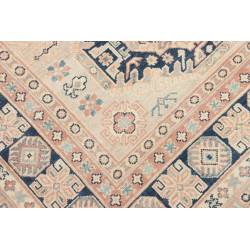 Tappeto Kazak Afghanistan 147x204 Crema Blu Pes