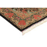 Tappeto Ghom Seta Persia 80x120 Nero Rosa Coral