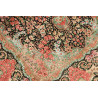Tappeto Ghom Seta Persia 80x120 Nero Rosa Coral