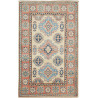 Tappeto Kazak Afghanistan 84x133 Crema Blu Chia