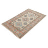 Tappeto Kazak Afghanistan 84x133 Crema Blu Chia