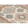 Tappeto Kazak Afghanistan 84x133 Crema Blu Chia
