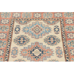 Tappeto Kazak Afghanistan 84x133 Crema Blu Chia