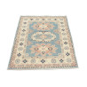 Tappeto Kazak Afghanistan 84x110 Azzurro Crema
