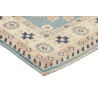 Tappeto Kazak Afghanistan 84x110 Azzurro Crema