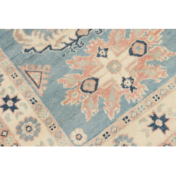Tappeto Kazak Afghanistan 84x110 Azzurro Crema
