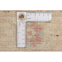 Tappeto Kazak Afghanistan 84x110 Azzurro Crema