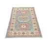 Tappeto Kazak Afghanistan 79x130 Azzurro Cielo