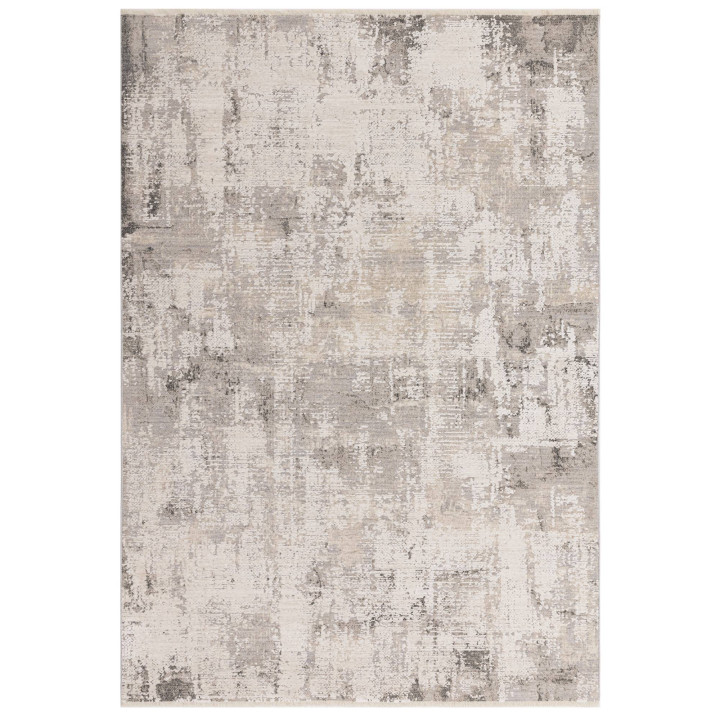 Rug Seville abstract beige and grey 200x300 cm