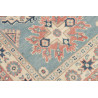 Tappeto Kazak Afghanistan 79x130 Azzurro Cielo