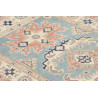 Tappeto Kazak Afghanistan 79x130 Azzurro Cielo