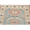 Tappeto Kazak Afghanistan 79x130 Azzurro Cielo