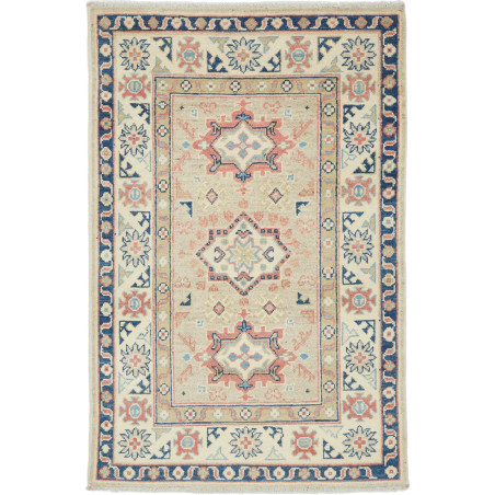 Tappeto Kazak Afghanistan 83x126 Crema Beige Co