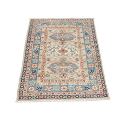 Tappeto Kazak Afghanistan 79x118 Grigioblu Ciel