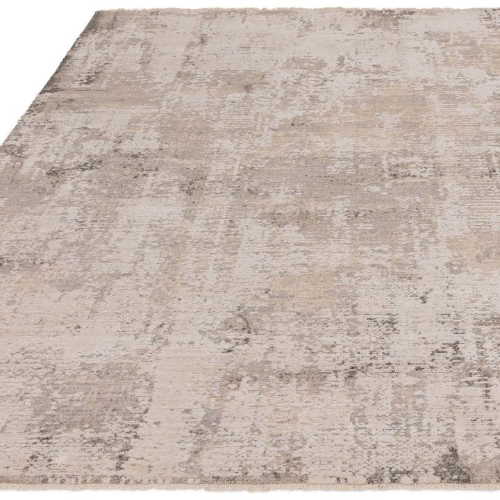 Rug Seville abstract beige and grey 200x300 cm