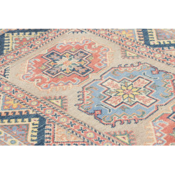 Tappeto Kazak Afghanistan 86x130 Beige Grigio C
