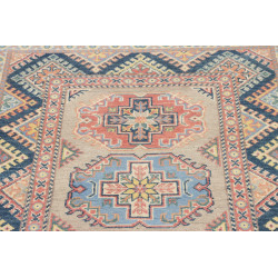 Tappeto Kazak Afghanistan 86x130 Beige Grigio C