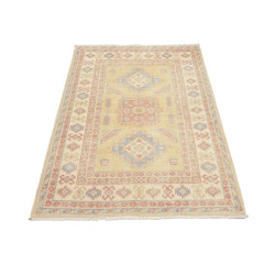 Tappeto Kazak Afghanistan 98x147 Giallo Beige C