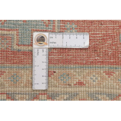 Rug Kazak Afghanistan 100x144 Coral Red Cream B