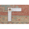 Rug Kazak Afghanistan 100x144 Coral Red Cream B