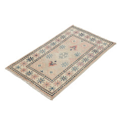 Tappeto Kazak Afghanistan 60x98 Beige Grigio Cr