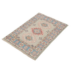 Tappeto Kazak Afghanistan 64x90 Grigio Beige Az