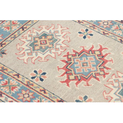 Tappeto Kazak Afghanistan 64x90 Grigio Beige Az