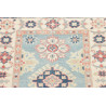Tappeto Kazak Afghanistan 61x93 Azzurro Crema A
